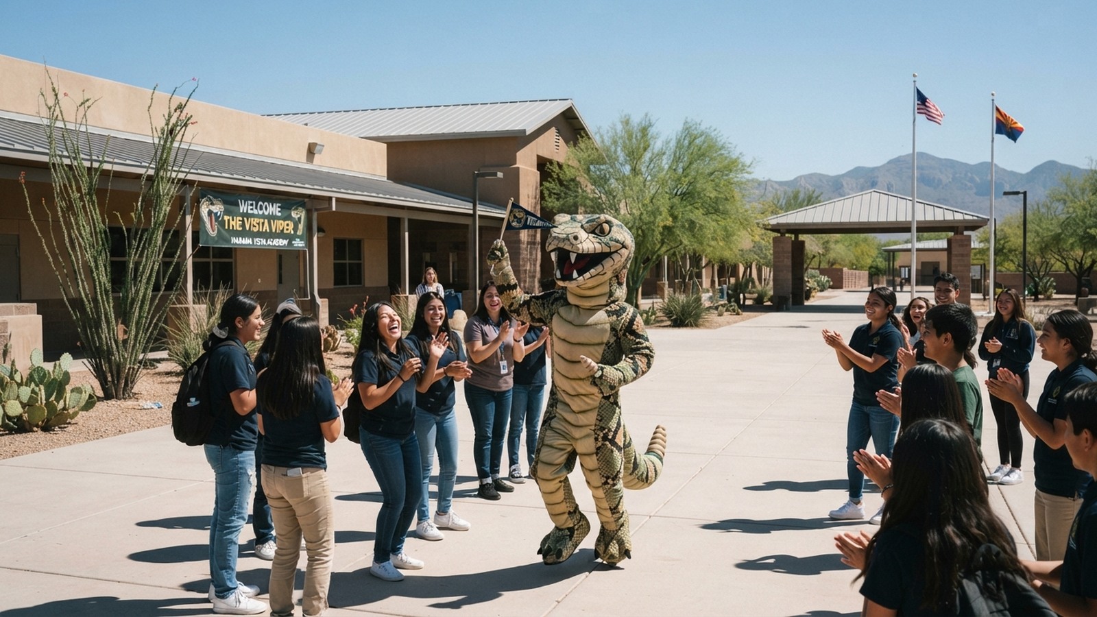 Marana Vista Academy Introduces New Mascot: The Vista Viper