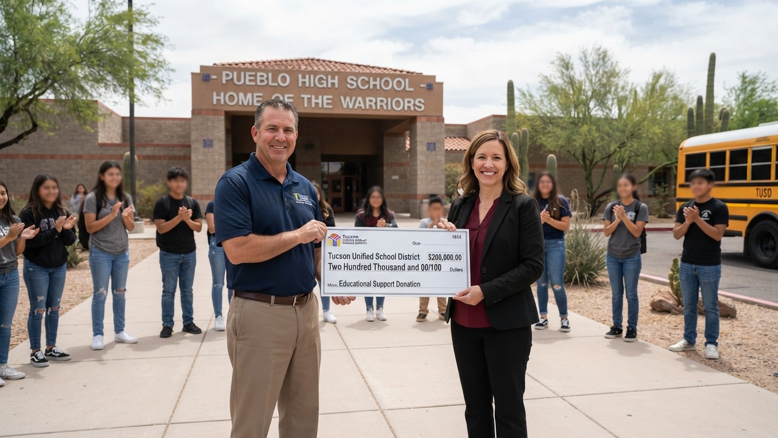 Tucson business donates more than $200,000 to local schools