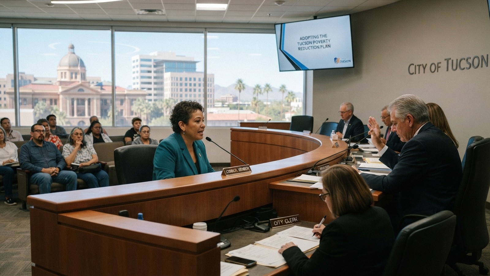 Tucson leaders adopt a new multiyear plan to tackle local poverty