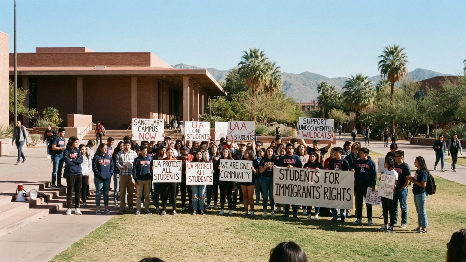 Student groups push for UA to become sanctuary campus in Tucson