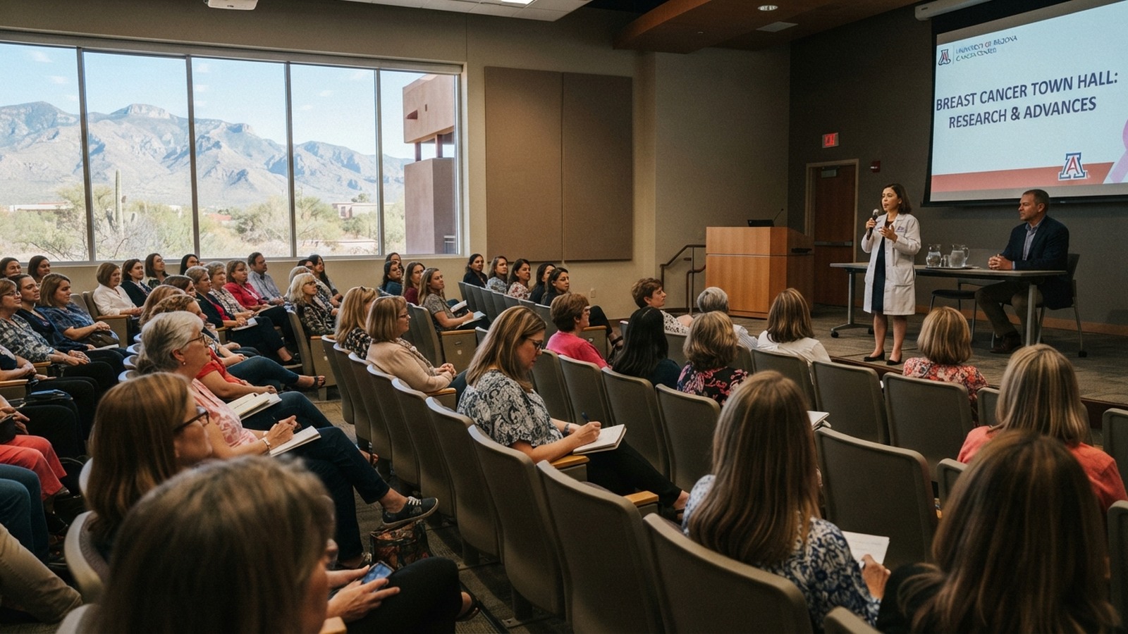 U of A Cancer Center hosts breast cancer town hall to share information, advances in research