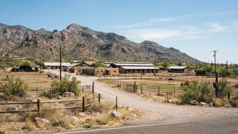 U of A selling equine center on Bear Canyon Road