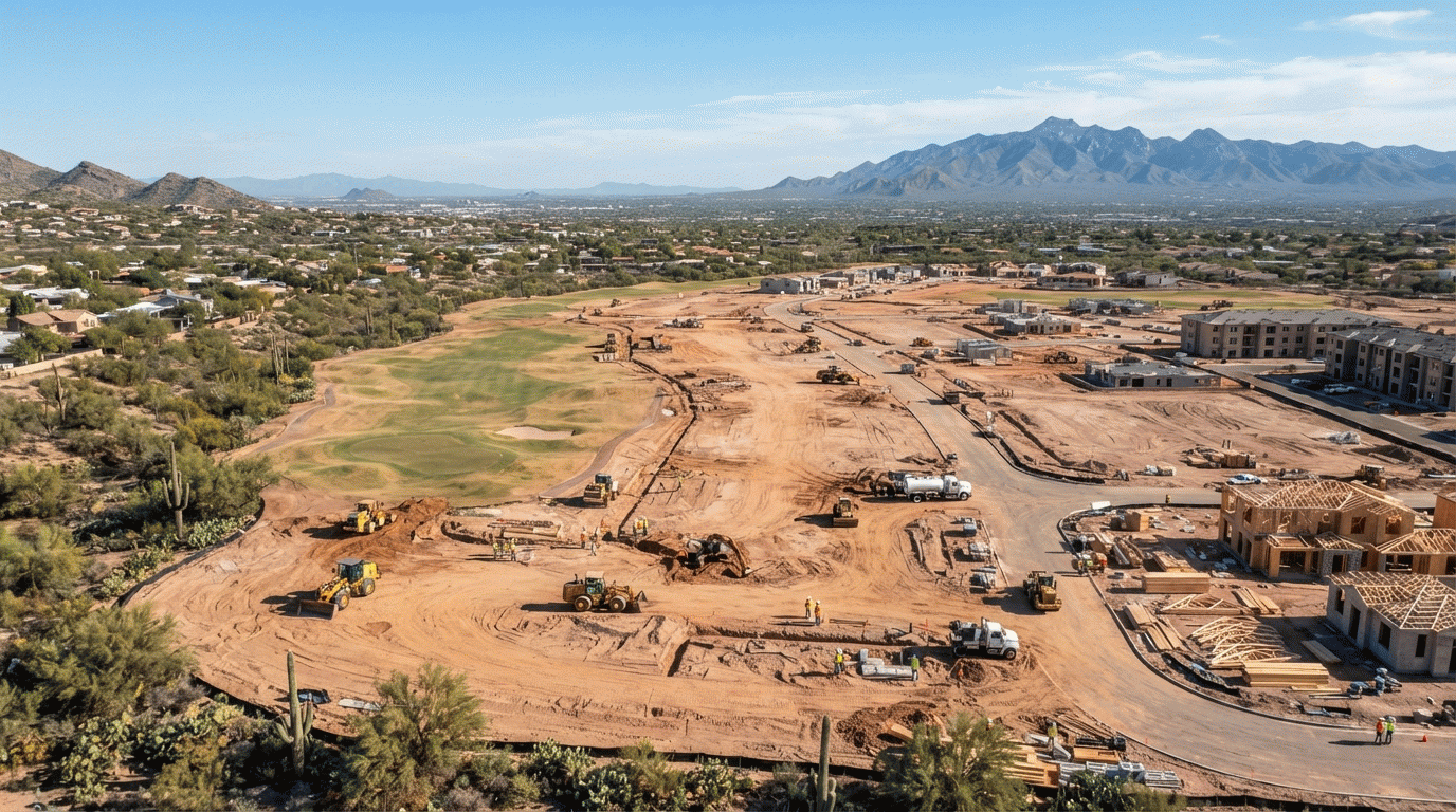Former Quail Canyon golf course cleared for hundreds of new homes