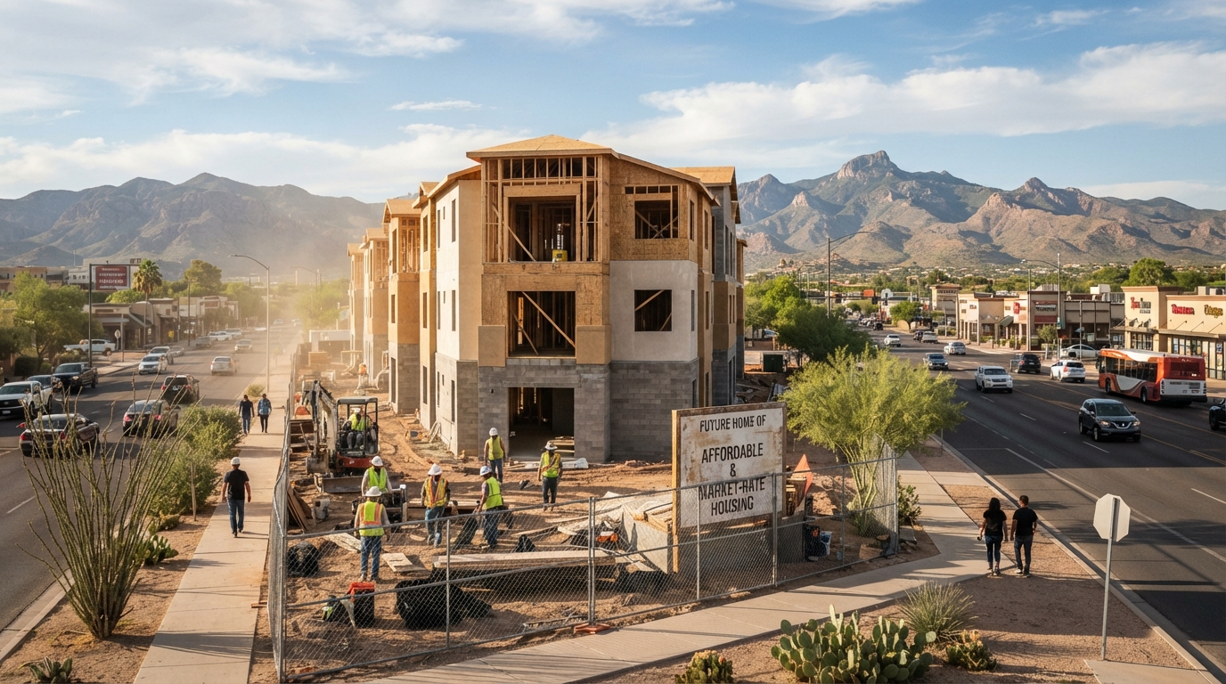Stone and Speedway financing advances a mixed-income housing project