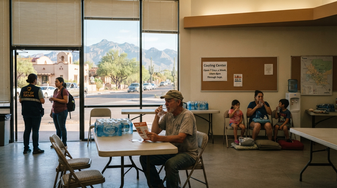Tucson expands cooling centers to seven days a week through September