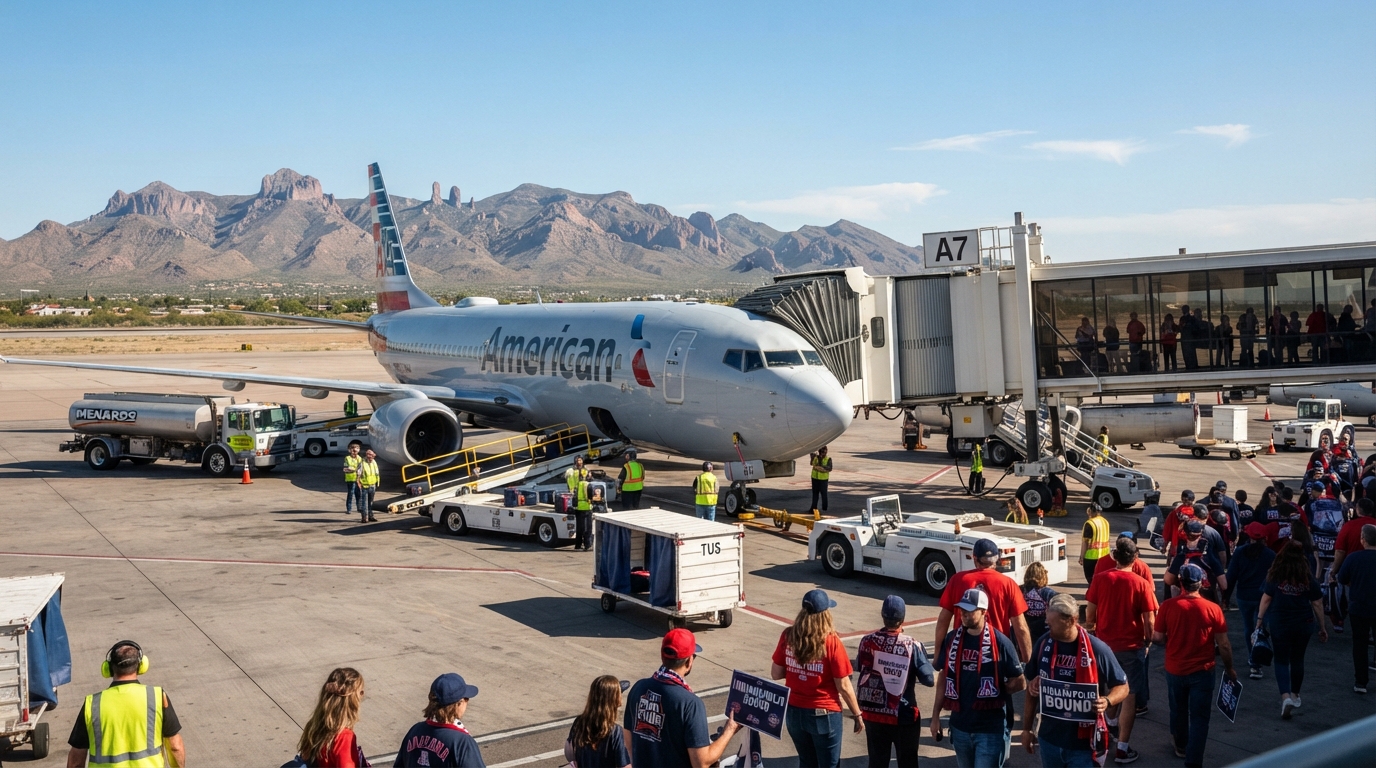 Final Four demand creates a rare nonstop flight from Tucson
