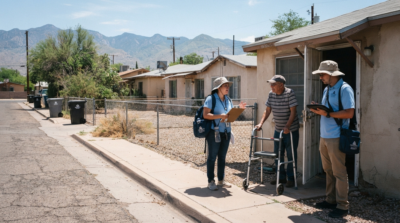 Pima County heatwalks focus prevention on the neighborhoods at greatest risk