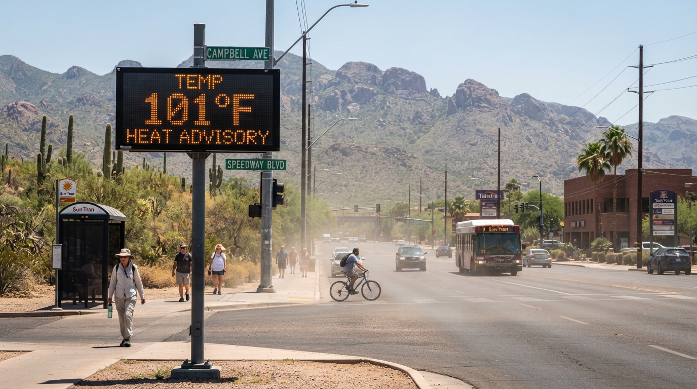 Tucson reaches 100 degrees earlier than ever recorded