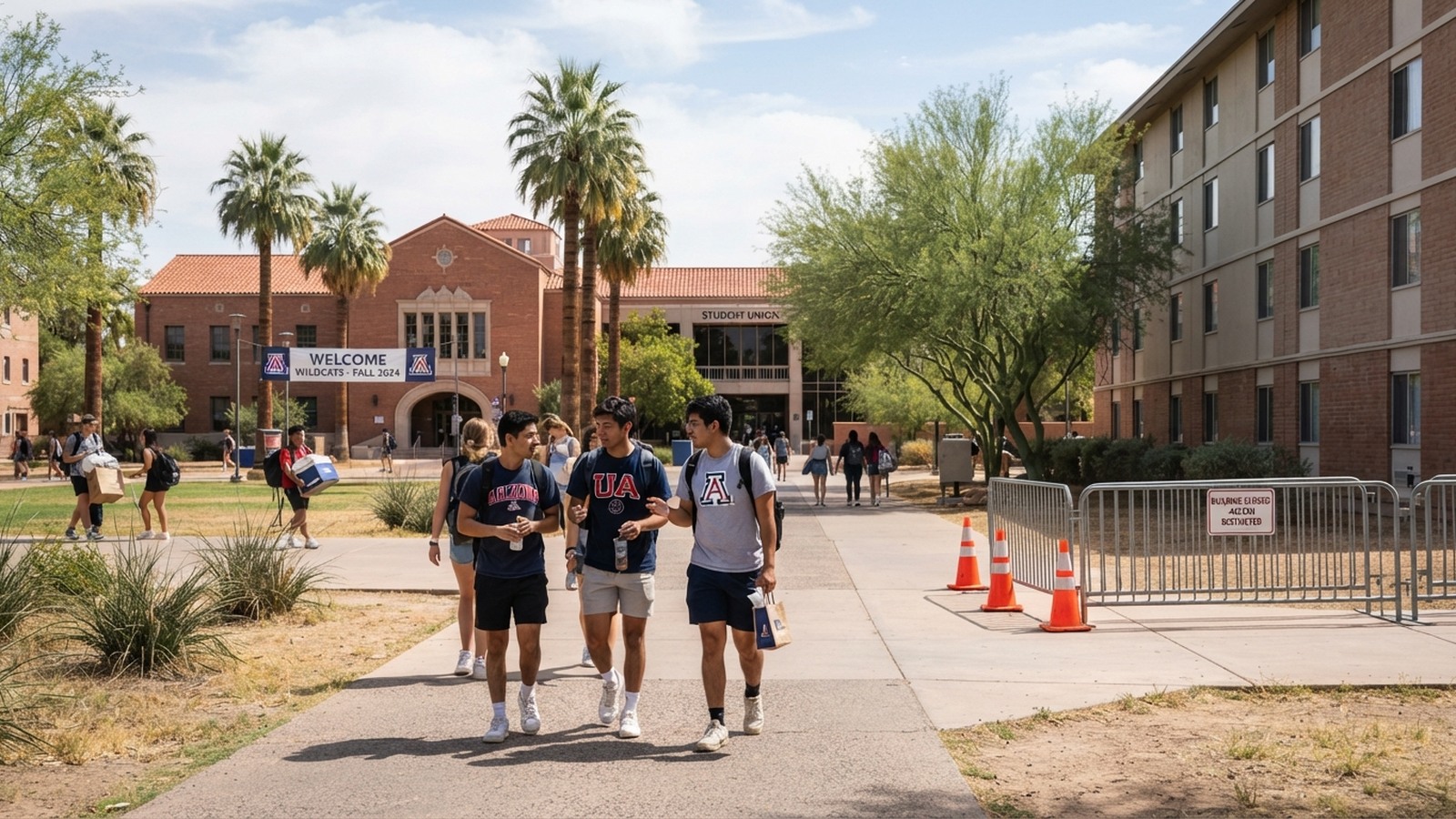 Smaller class, dorms offline as U of A starts new school year