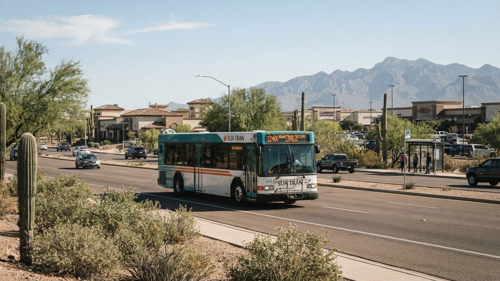 New Sun Express Route 124X to Link Oro Valley, Marana, and Downtown Tucson Starting August 16