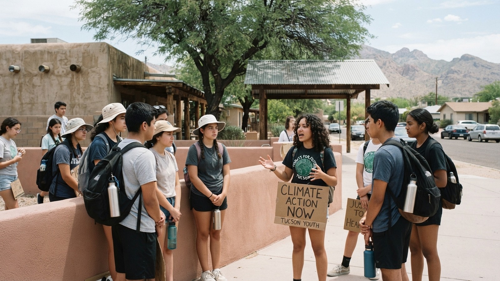 Tucson youth push for climate action as heat takes toll on daily life
