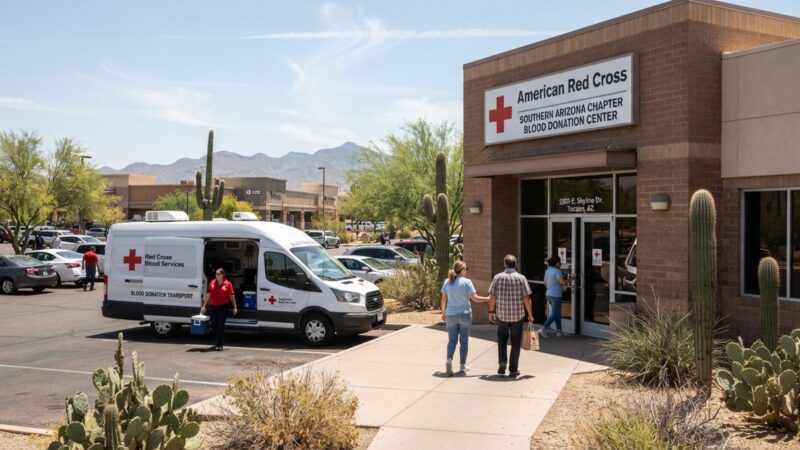 Tucson Blood Supply at Four-Year Summer Low: Red Cross Calls for Donors