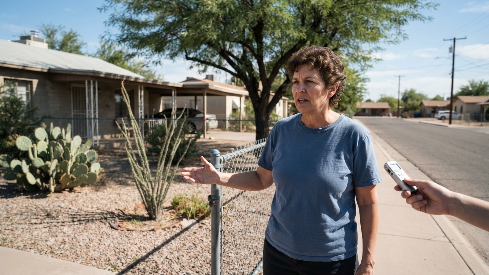Tucson woman attacked in her own yard speaks out