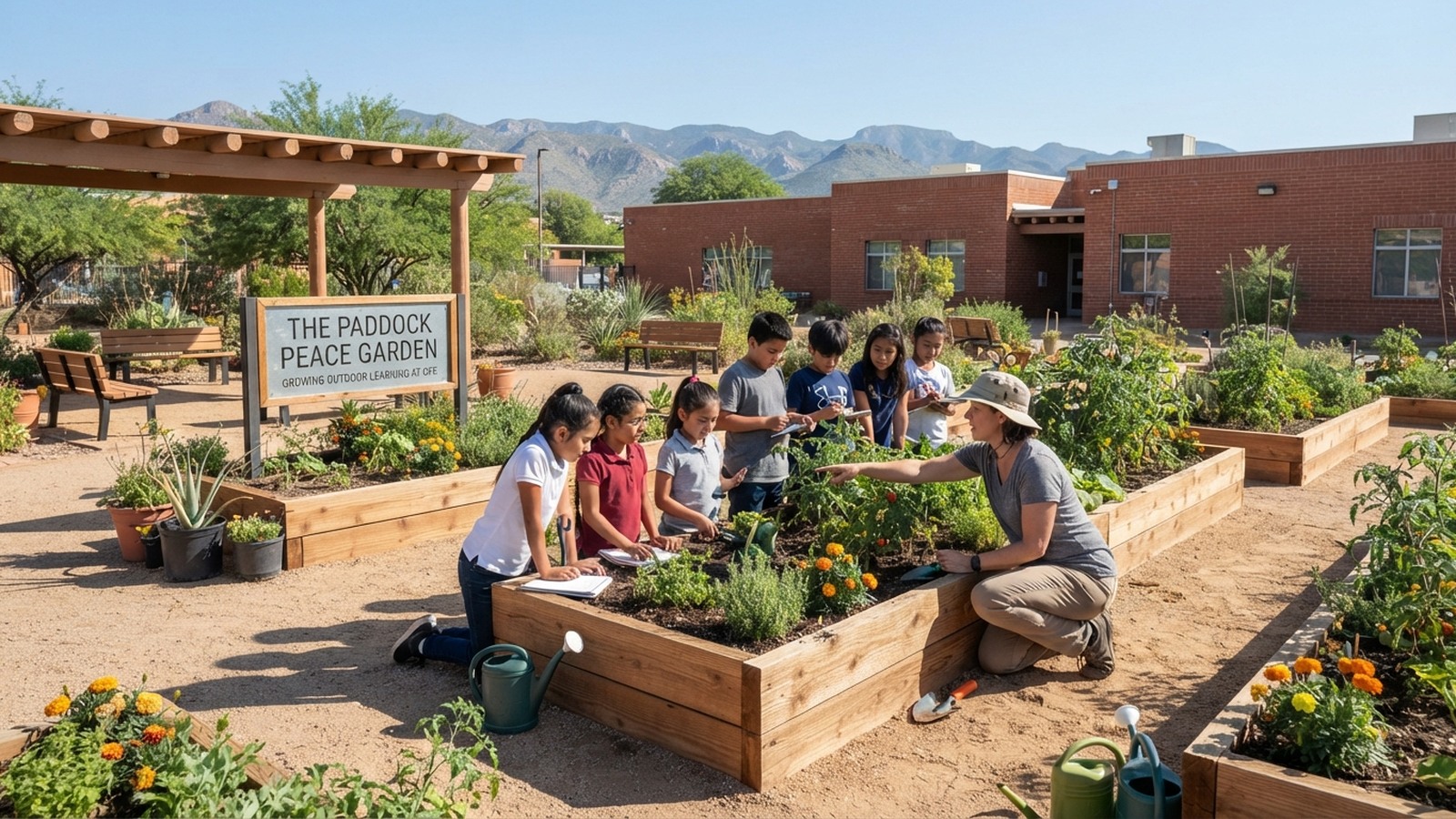 Growing GFE’s Paddock Peace Garden into Outdoor Learning Space