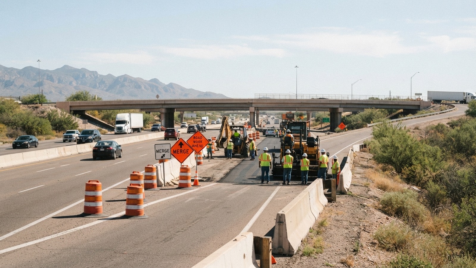 Pima County I-10 lanes closing daily for interchange repairs