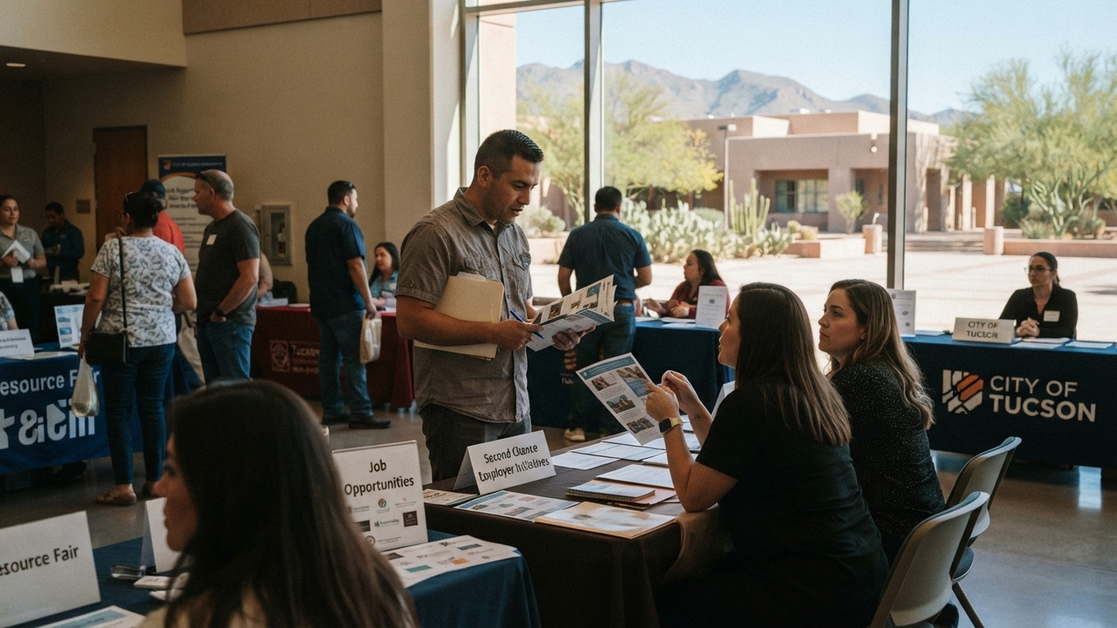City of Tucson hosts job fair to help people rebuild after incarceration